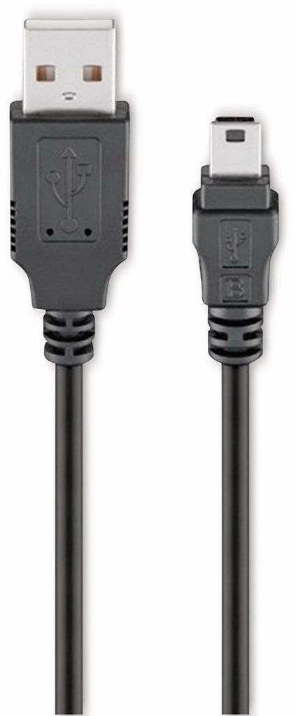 GOOBAY USB 2.0 Hi-Speed pripojovací kábel A/B 93229, 0,3 m, Obrázok produktu 