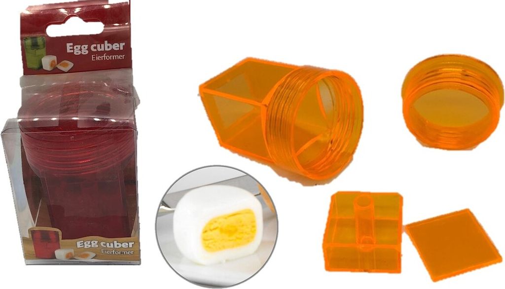 Würfel-Ei-Maschine für eckige Eier von Conny Clever