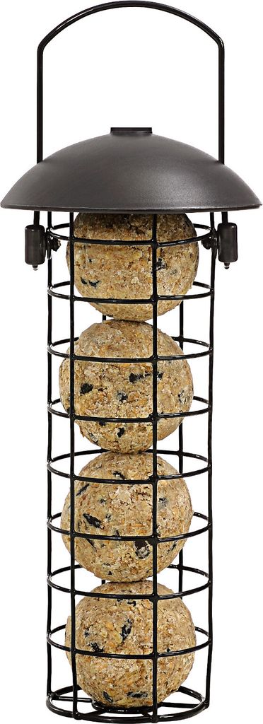 Fidelio Wildvogel-Futtersäule - Meisenknödelsäule befüllt Produktbild 