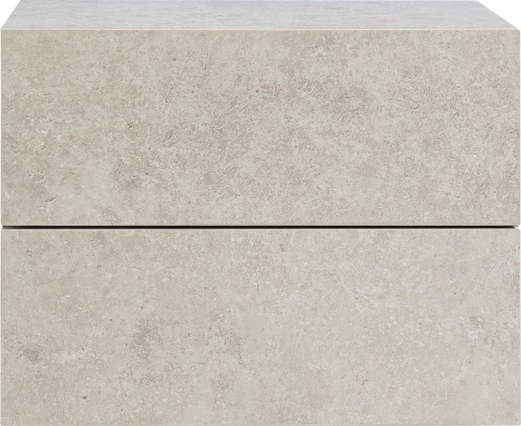 Nachttisch hängend ’Ampfing’ mit 2 Schubladen 40 x 29 x 30 Produktbild 