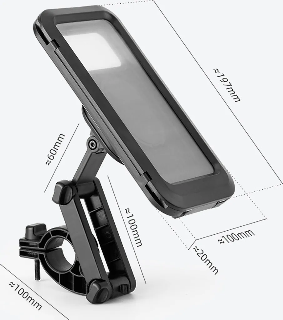 Porta Telefono Moto e Scooter INF | Impermeabile e Ruotabile 360° - 6