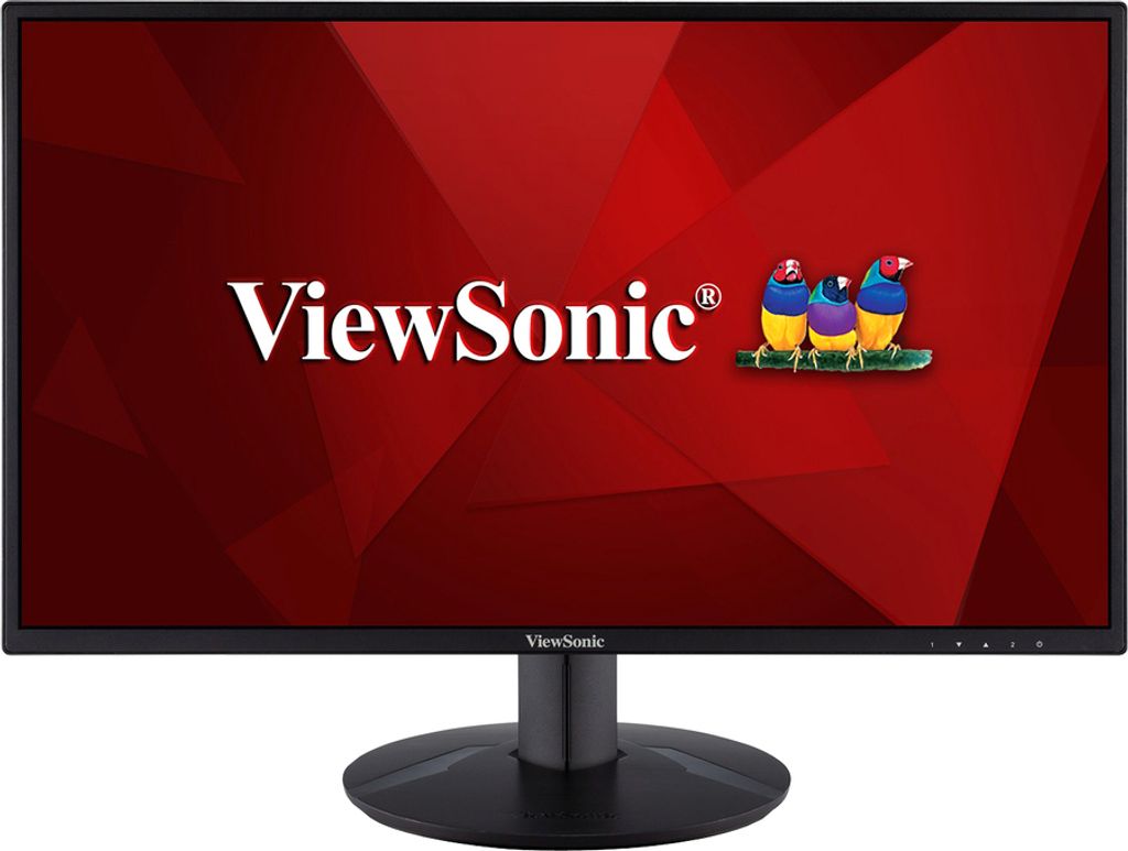 Viewsonic Value Series VA2418-SH, 60,5 cm (23.8"), 1920 x 1080 Pixel, Full HD, LED, 5 ms, Schwarz