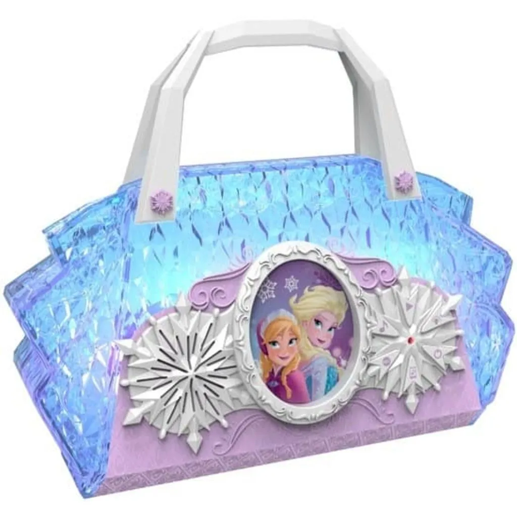 Set Karaoké Disney Reine des Neiges bleu 33cm avec micro haute qualité