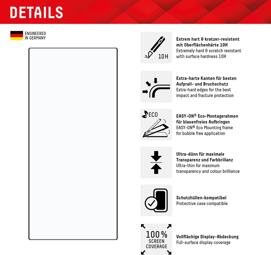 DISPLEX Real Glass FC Samsung Galaxy S24 Ultra Zdjęcie produktu 3