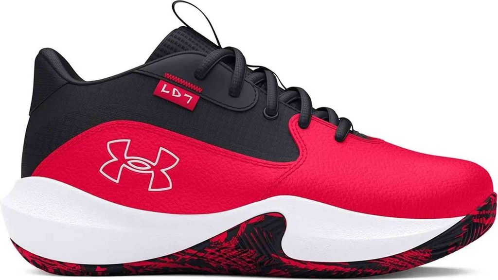 Under Armour Basketball's shoes 3028514-600 in Red color size 31