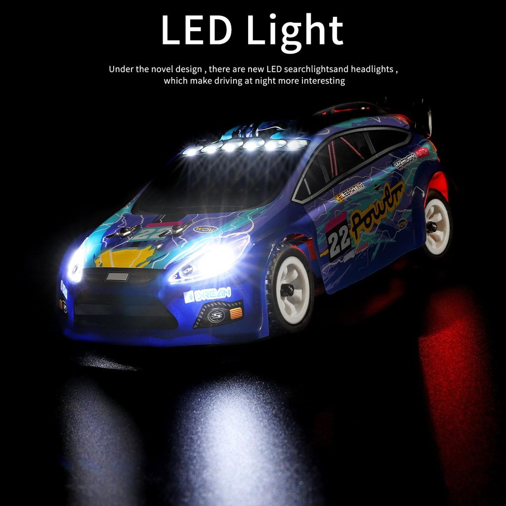 WLtoys 284010 Ferngesteuertes Auto 1/28 2.4GHz 30KM/H Hohe Geschwindigkeit Ferngesteuertes Rennauto Kinder Geschenk RTR mit Metallchassis