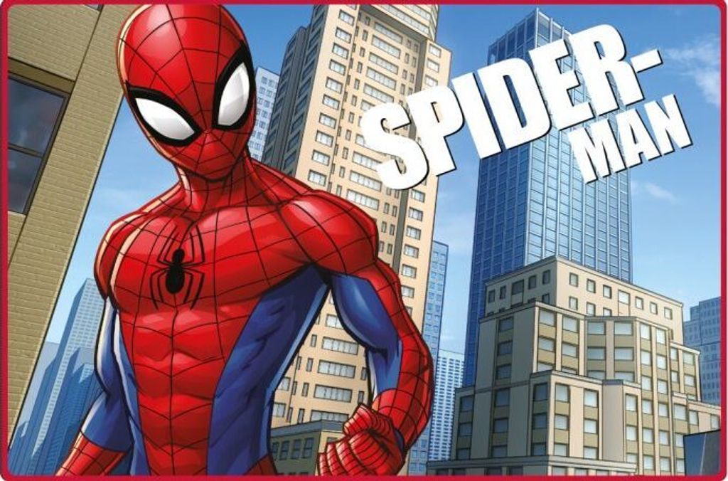 Spiderman Kinderteppich 80x120 cm – rutschfest & waschbar – Produktbild 