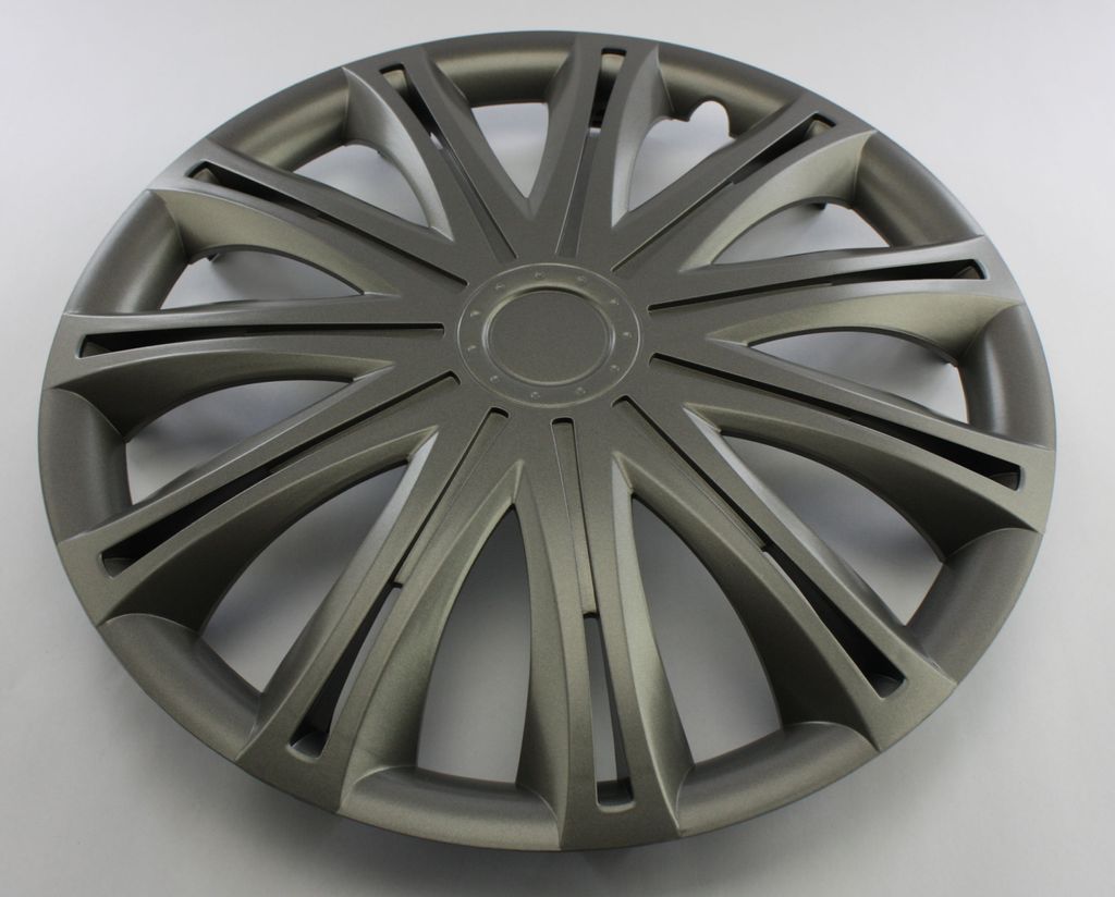 SET Radkappen Radzierblenden 4er Satz 17 Spark dark