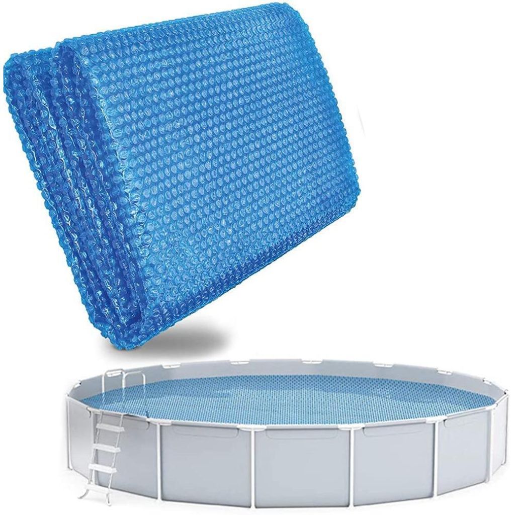Blaue Solar-Poolabdeckungen Schwimmbadtücher Solarabdeckung für Zuhause