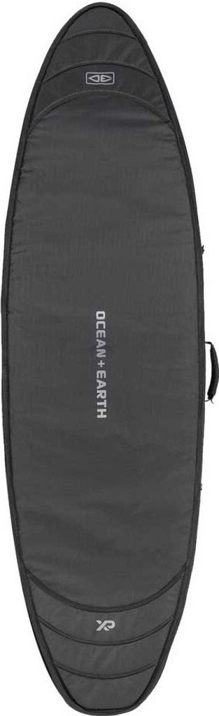 Ocean & Earth Double Compact Hypa Shortboard 6 ́4 ́ ́ Surfbrett-hülle Schwarz Schwarz One Size