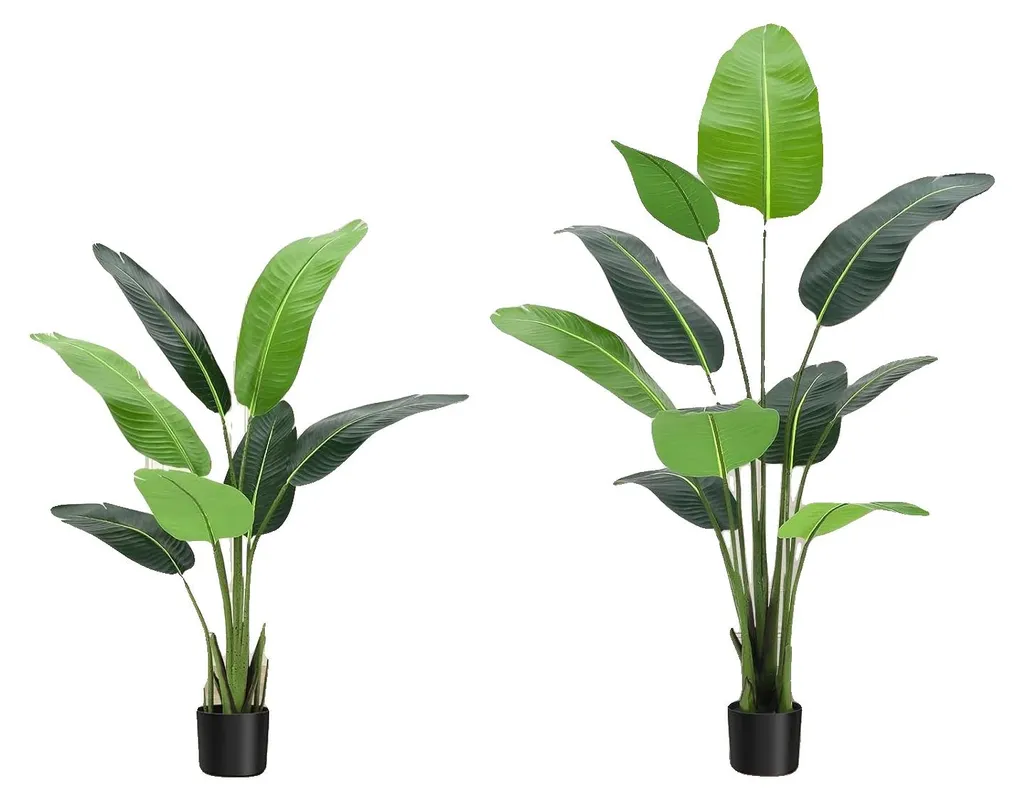 Décoration Tropicale avec cet Oiseau de Paradis Artificiel 150cm