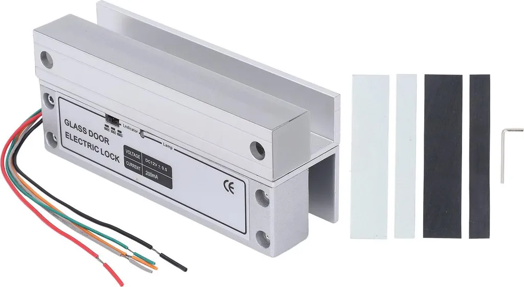 Solution de verrouillage 12V pour porte en verre de bureau et vitrine