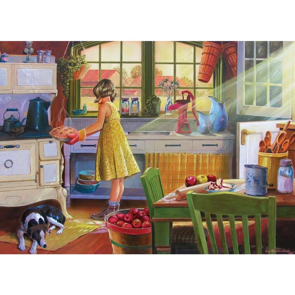 Casse-tête 500 pièces de Qualité - Puzzle Cobble Hill Tarte aux Pommes