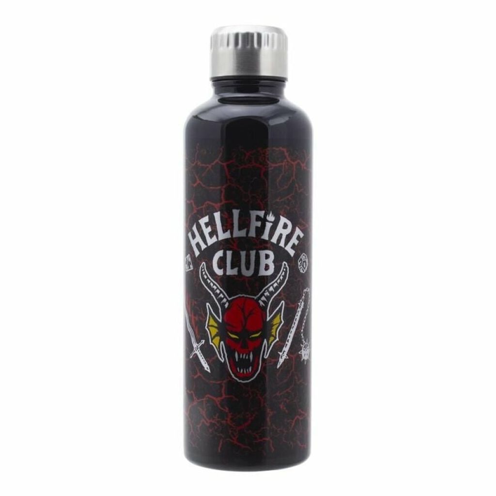 Paladone PP9939ST, 500 ml, Tägliche Nutzung, Schwarz, Edelstahl, Schraubdeckel, Edelstahl
