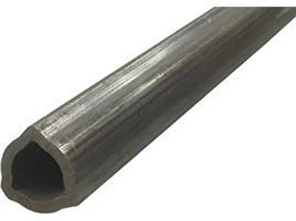 Tube profilé pour cardan agricole avec pièce en croix 23,8x61,2 mm