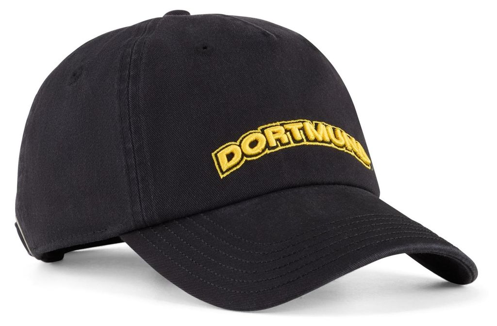 PUMA BVB Culture Cap Puma Black - Faster Yellow schwarz