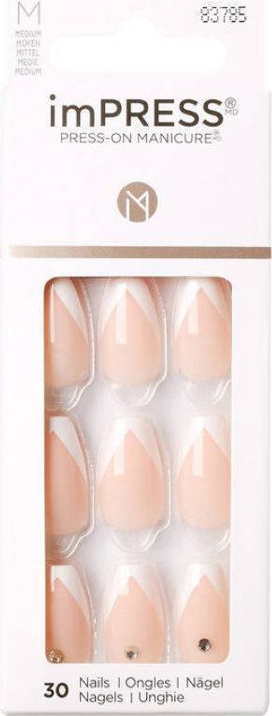 Künstliche Nägel French KIMM04C x30 M Kiss Produktbild 