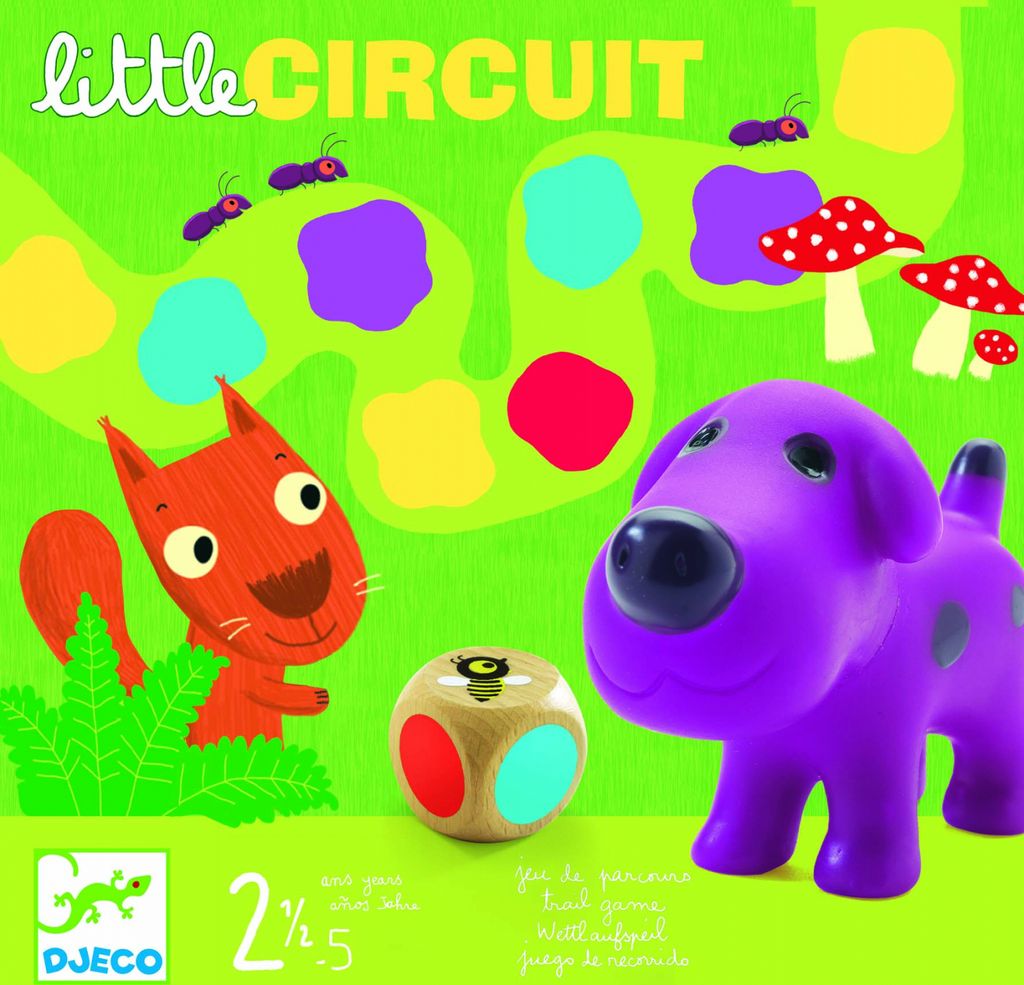 Djeco-Toddler Spiele: Little circuit