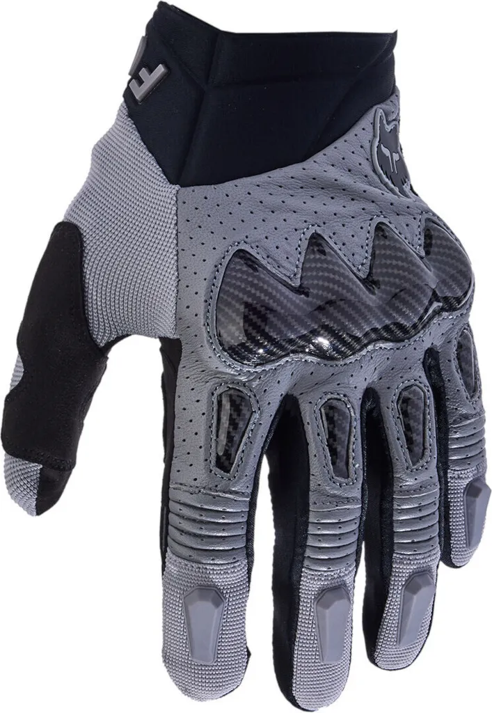 Gants de motocross FOX Bomber gris et noir en taille XL
