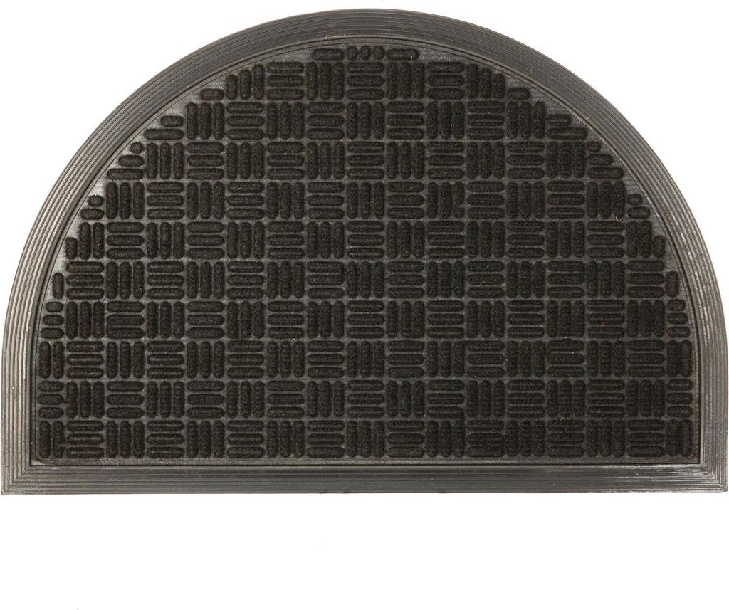 Nicola Spring Robuste Fußmatte – 60 x 40 cm – Schwarz