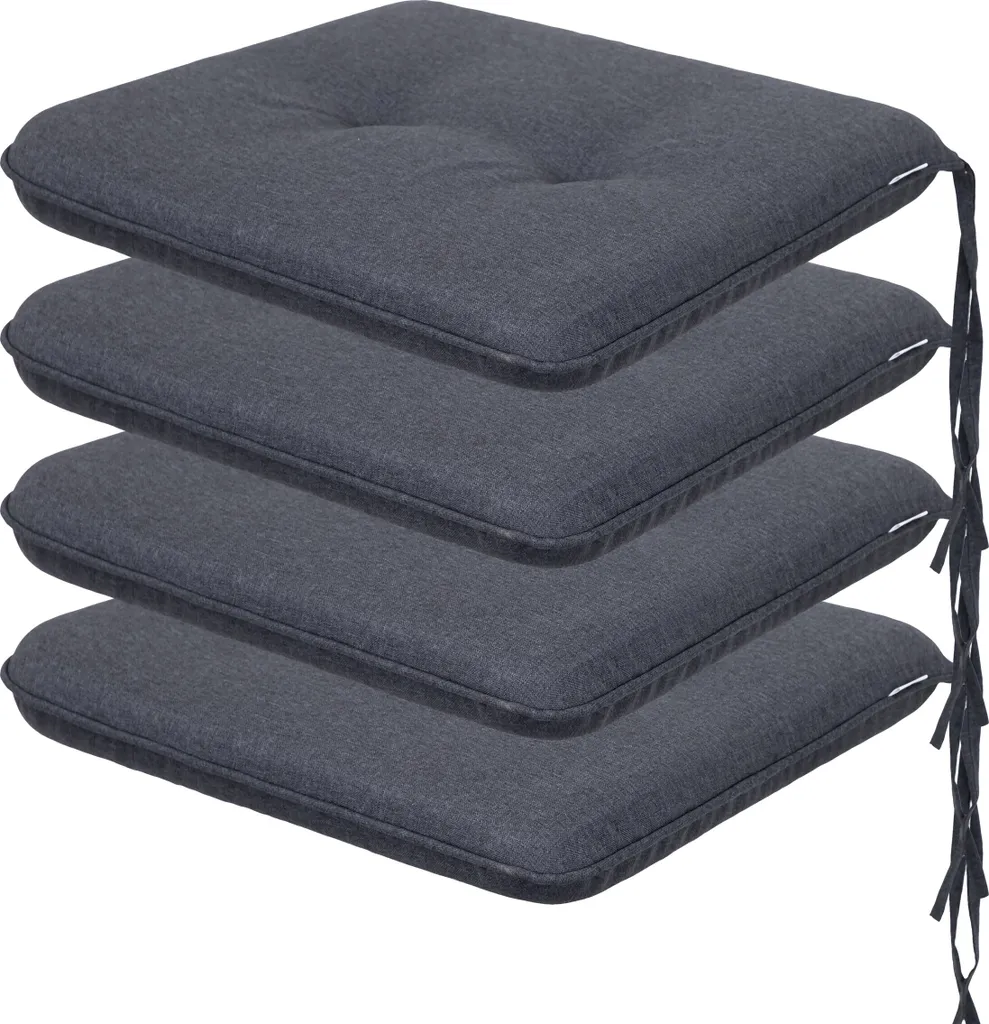 Set 4 Cuscini da Giardino Bella 50x43 - Comfort PillowPrim per il tuo Relax
