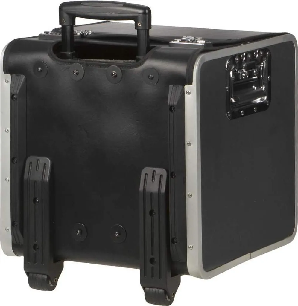 Attaché-case Alassio PERUGIA en imitation cuir noir pour documents A4 - 8
