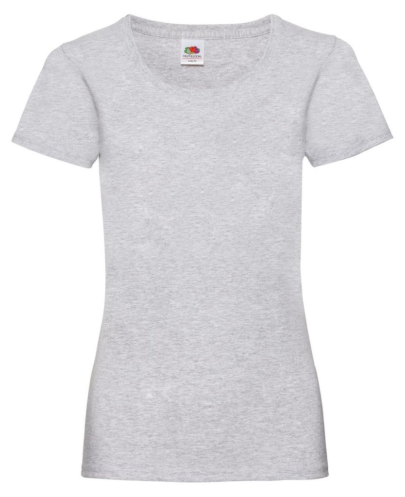 Fruit of the Loom - "Valueweight" T-Shirt für Damen FK3283 (XXL) (Grau meliert)