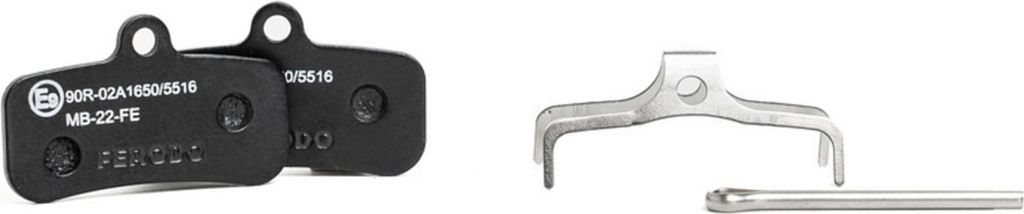 Ferodo E-Bike Bremsbeläge FBP018FE Schwarz