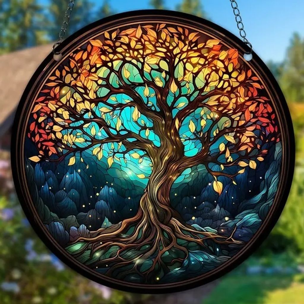 Attrape-Soleil Arbre de Vie XL - Élégance et Lumière Image du produit 