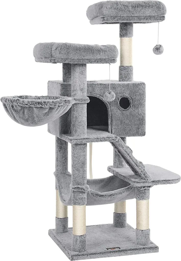 Recensione Tiragraffi FEANDREA: Perché i miei gatti lo amano (Grigio-Blu)