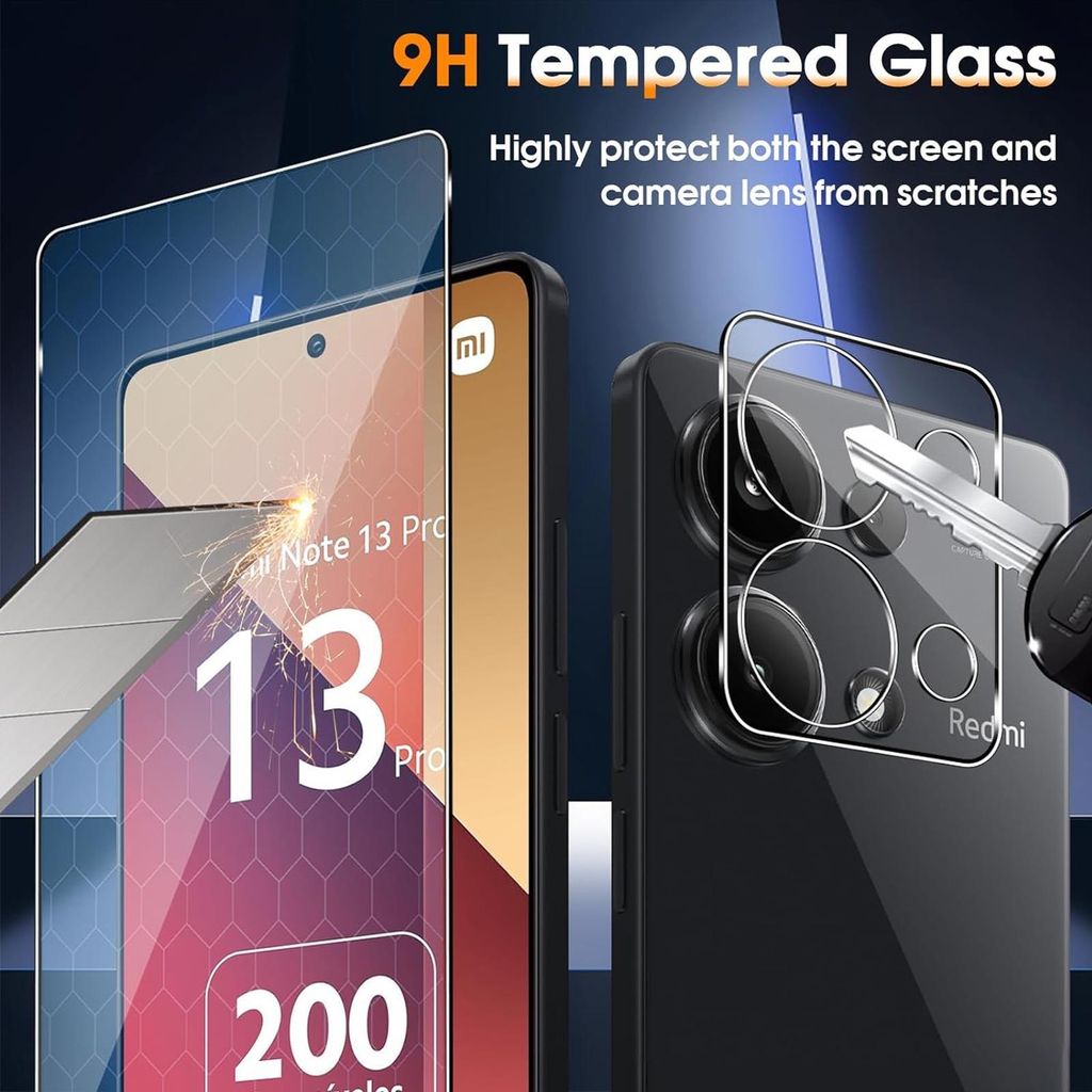 Outdoor Handyhülle für Xiaomi Redmi Note 13 / 13 Pro / 13 Pro 5G KAMERASCHUTZ