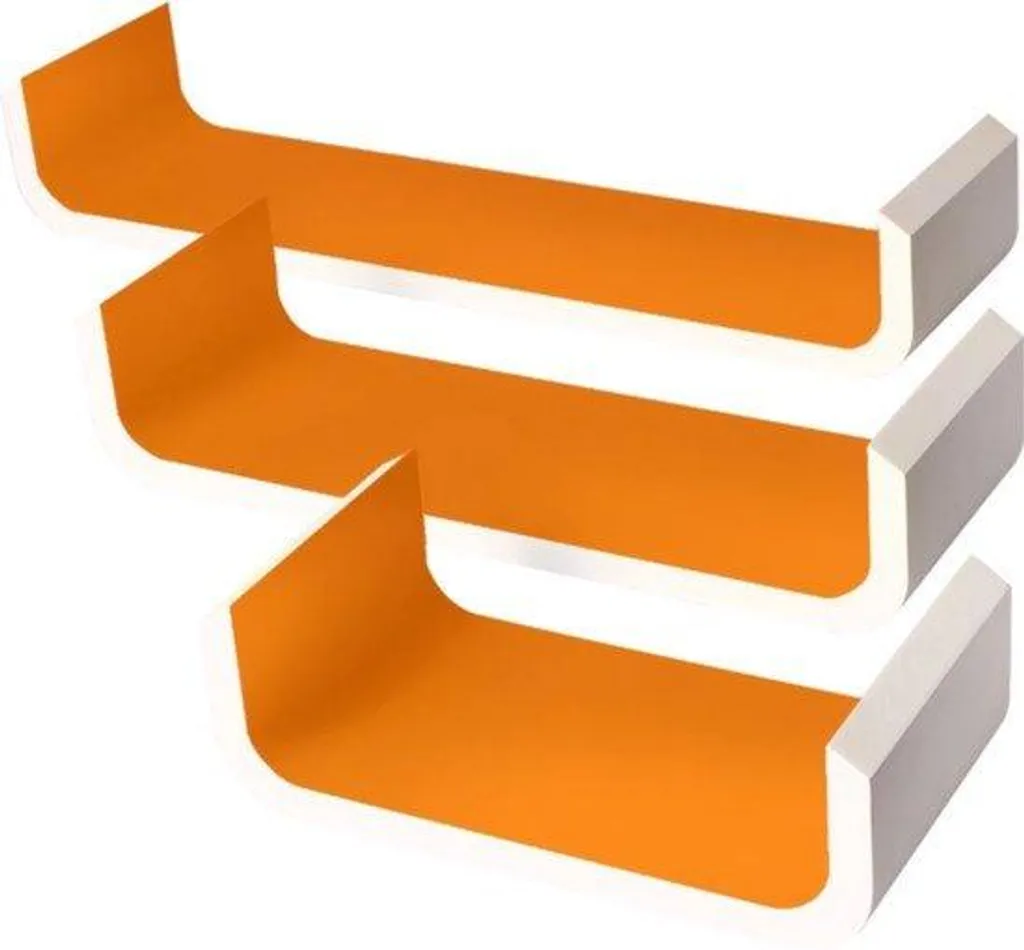 Étagère murale chambre enfant verte - Solution gain de place en acier