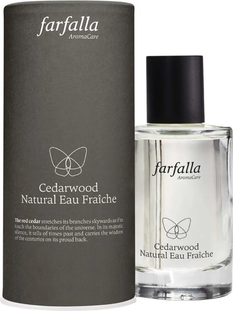 Eau Fraiche Cedarwood 100ml pour Homme - Parfum Boisé Naturel et Frais