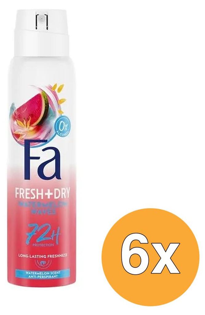 6x Fa Deospray – Fiji Dream 150 ml Produktbild 