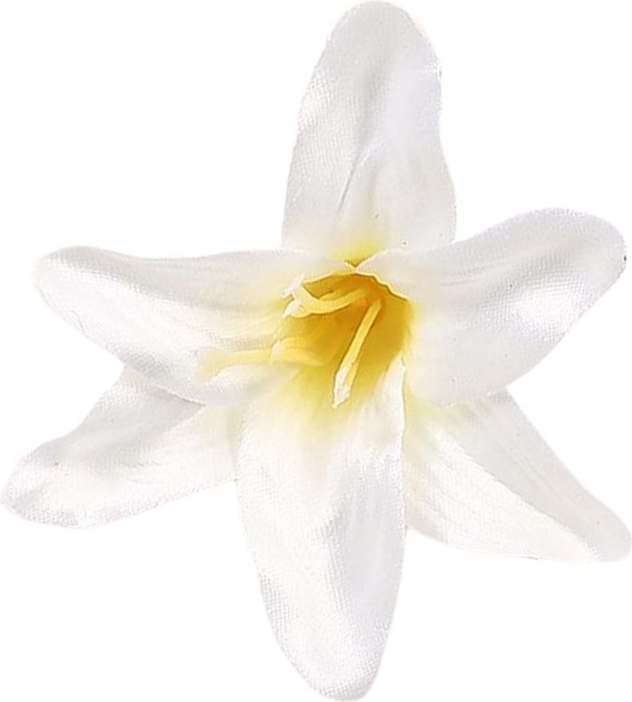 10pcs Fake Flower Head Lebendige dekorative DIY Exquisite Glocken Orchideen Blumenkopf Hochzeitsbedarf-Weiß