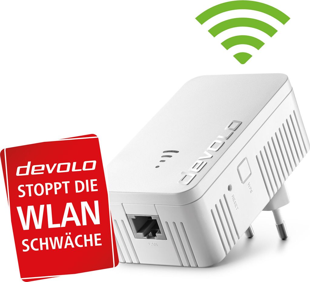 devolo WiFi 5 Repeater 1200 (biały) Zdjęcie produktu 