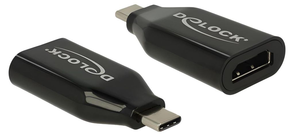 Delock Adapter USB Type-C" Stecker > HDMI Buchse (DP Alt Mode) 4K 60 Hz