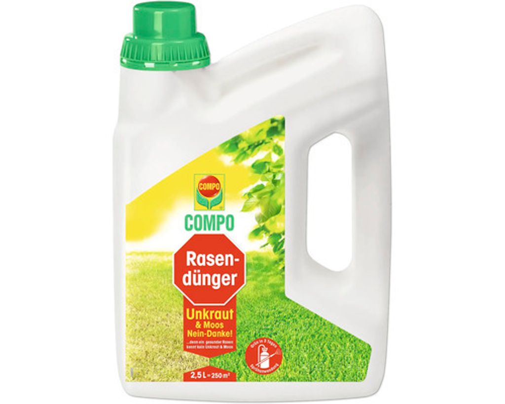 COMPO Rasendünger Unkraut & Moos Nein- Danke - Produktbild 