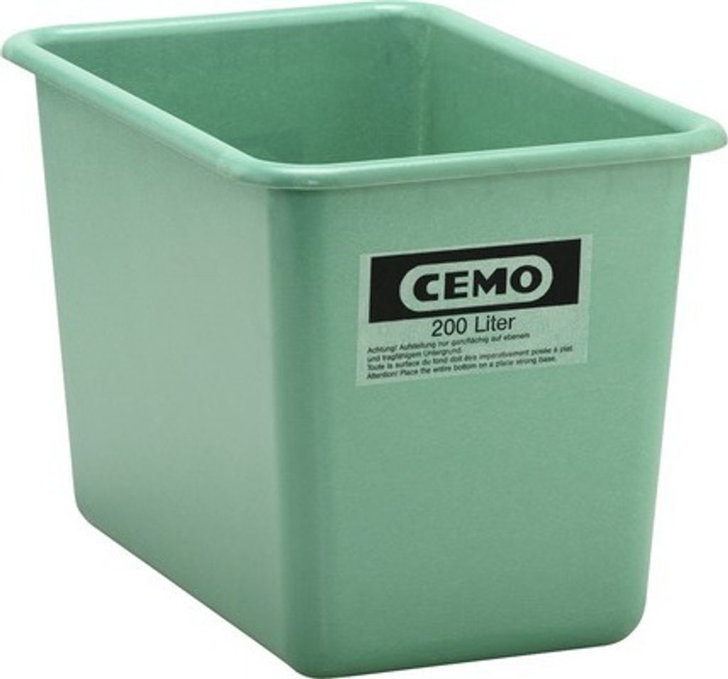 GFK-Rechteckbehälter CEMO 200 L
