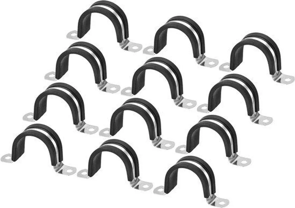 Tendeurs de Pneus 42 mm en Caoutchouc et Inox pour Chambre à Air - 12x