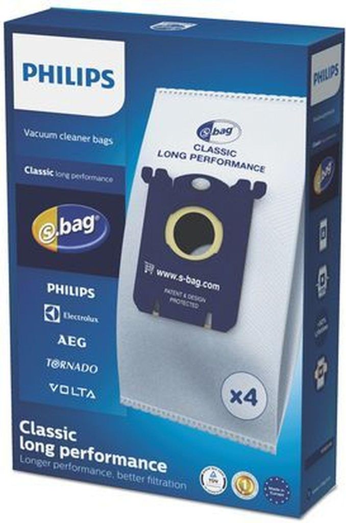 Philips FC8021/03 s-bag® Classic Long Performance sacchetto Immagine del prodotto 