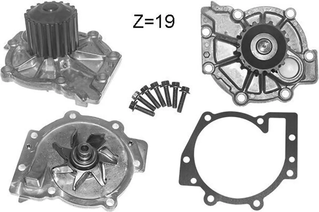 Stop surchauffe : Pompe à eau pour Volvo S60 V40 V60 V70 V90 efficace