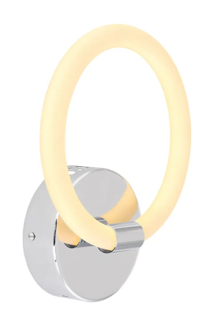 Globo Lighting EPI 65001W Luminaire LED en Métal Chromé Design Moderne