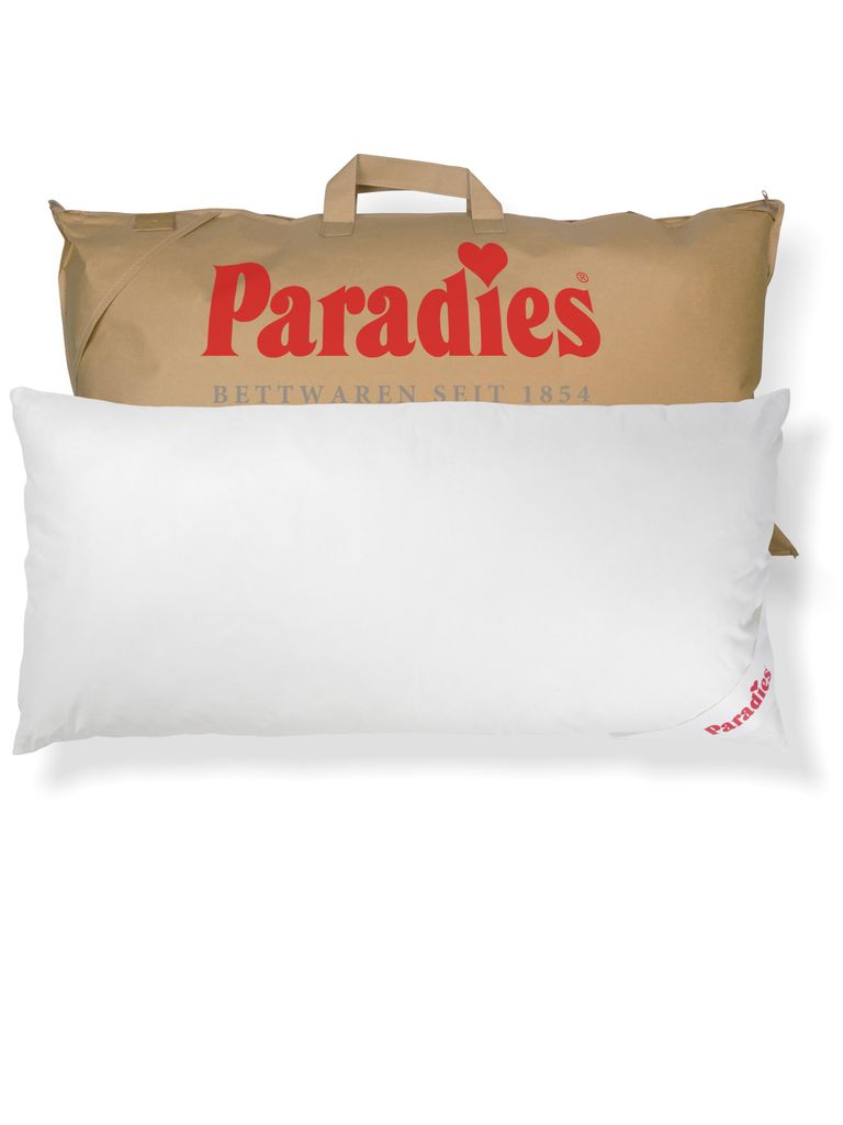 Paradies Kopfkissen 40x80 cm "Softy Top medium Bio" vegan Produktbild 