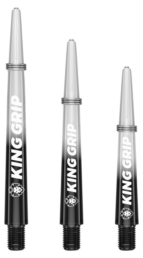 KOTO King Grip Colors Black Clear - Dart Shafts