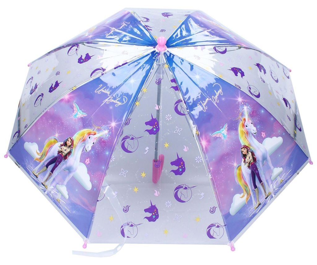 Vadobag Kinderschirm Regenschirm Unicorn Academy Rainy Days Produktbild 