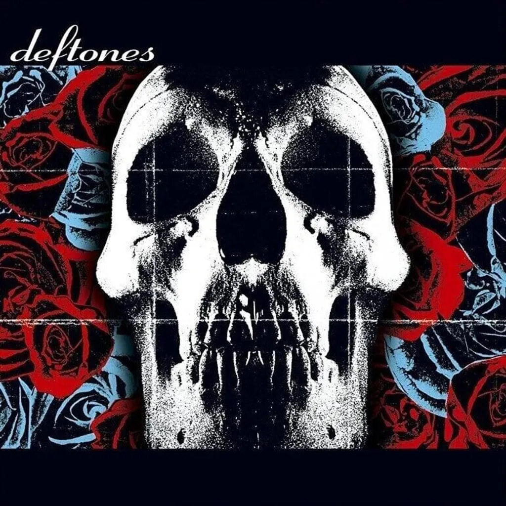 T-shirt Deftones noir en coton bio vintage pour fan de metal alternatif