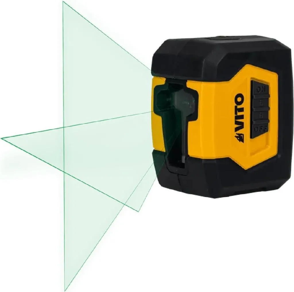 Laser pour Aligner vos Meubles et Cadres VITO Vert 2 Lignes 20m