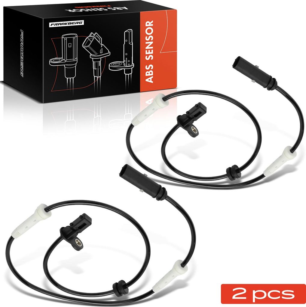 Frankberg 2x ABS Sensor Vorderachse beidseitig für BMW F90 G30 G31 G32 G11 G12 F91 G14 F92 G15 F93 G16 Bj ab 2015