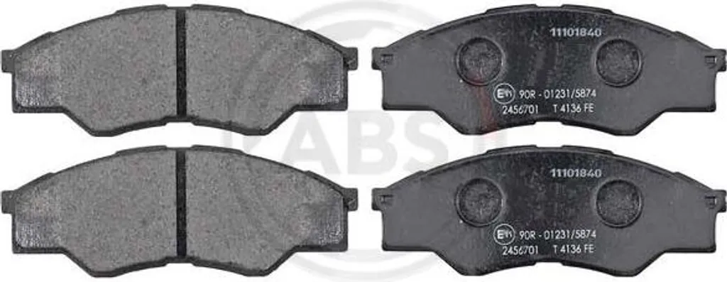 Jeu de Plaquettes de Frein Haute Performance A.B.S. 37684 OE 044650K010